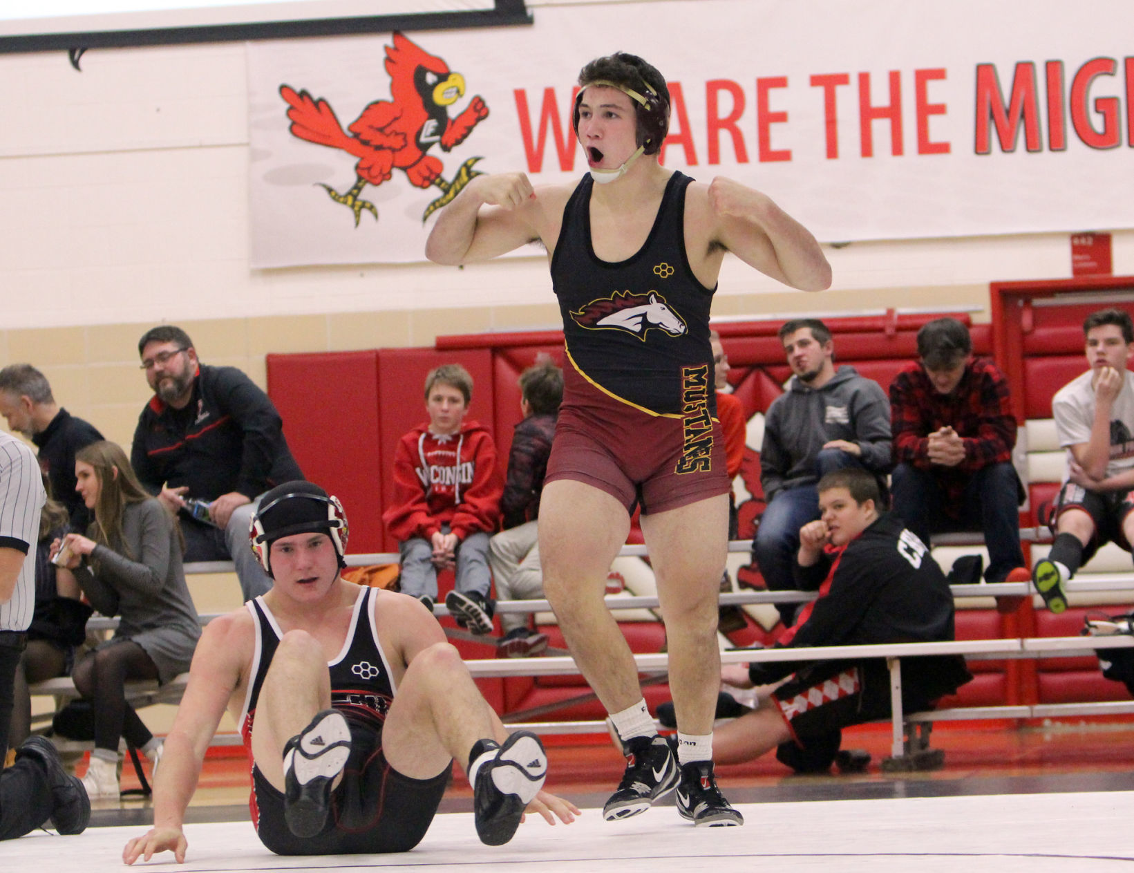 Menomonie at Chi-Hi wrestling 12-6-18